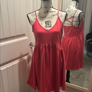 Wild Fable Red Sleeveless Dress